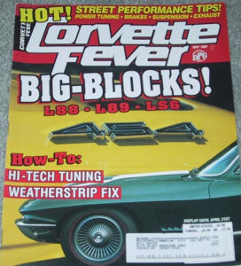 CORVETTE FEVER 1997 MAY - L88, L89, LS6, RUBBER FIX, PROJ X-5, TUNING PT1